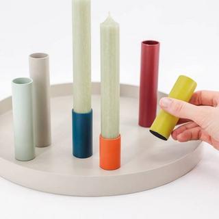 Remember Porte-bougies magnétique Luna, set de 7  