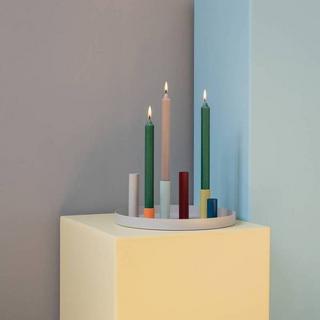 Remember Porte-bougies magnétique Luna, set de 7  