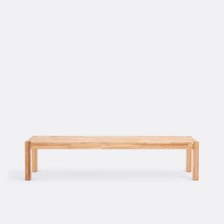 La Redoute Intérieurs Sitzbank aus massiver Eiche  
