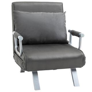 HOMCOM Chaise de couchage  