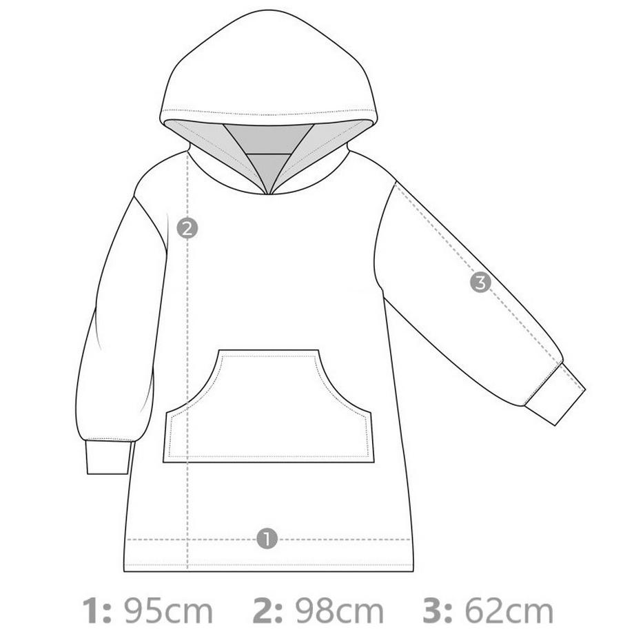 YUWANET  Yuhoodie le pull douillet XXL 