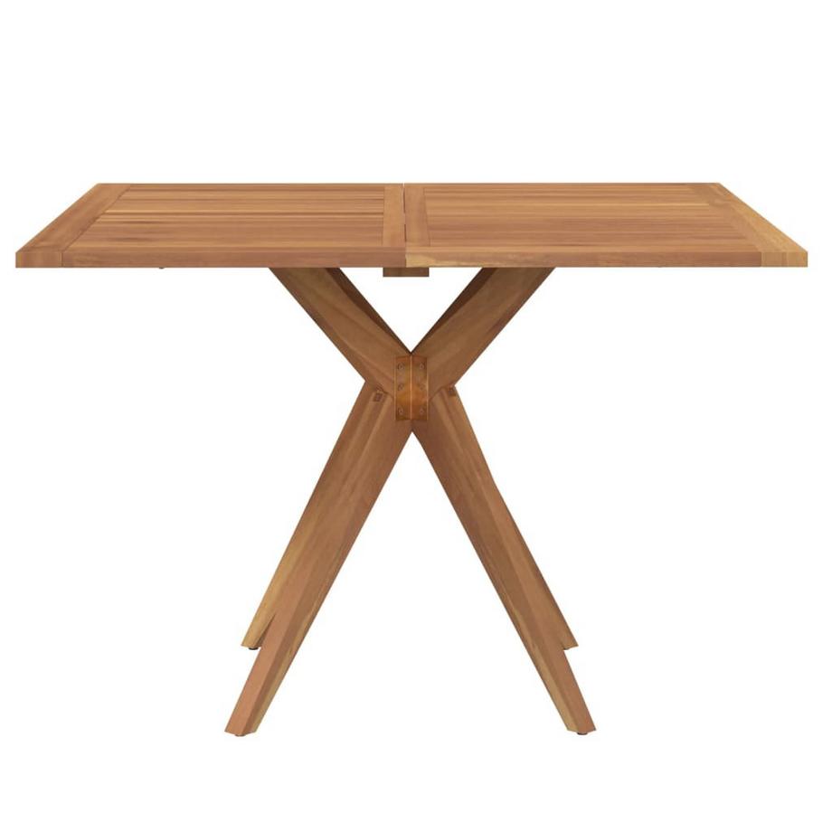 VidaXL Table de jardin bois  