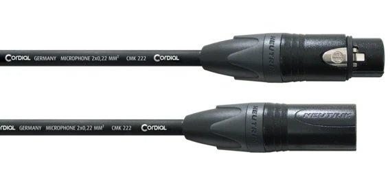 Cordial  Cordial CPM 3 FM Audio-Kabel 3 m XLR Schwarz 