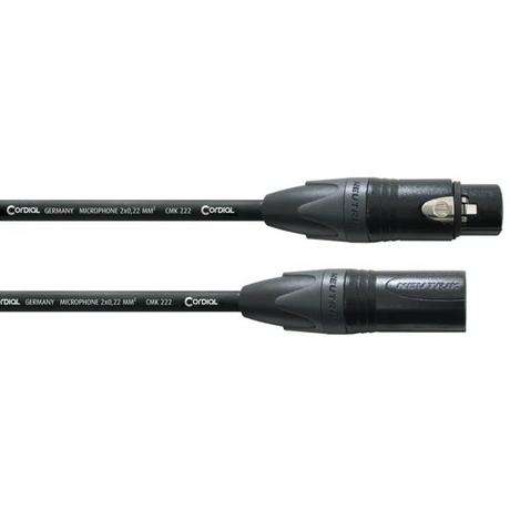 Cordial  Cordial CPM 3 FM Audio-Kabel 3 m XLR Schwarz 