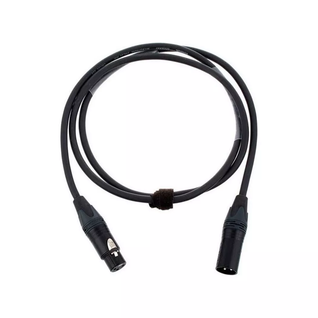 Cordial - XLR-Kabel XLRm-XLRf, Schwarz, One Size