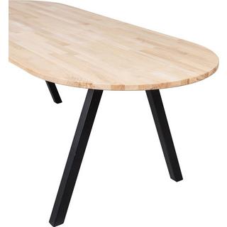 mutoni Esstisch Tablo Oval Eiche FSC Square Fuss  