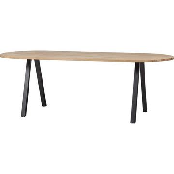 Esstisch Tablo Oval Eiche FSC Square Fuss