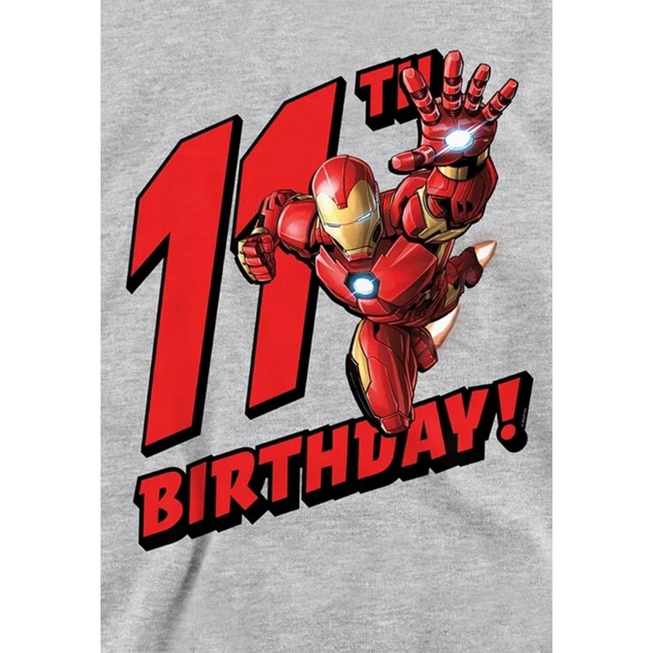 MARVEL  Kapuzenpullover, Meliert, 11. Geburtstag 
