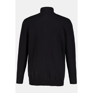 JP1880 Strickjacke Stehkragen Rippbündchen  