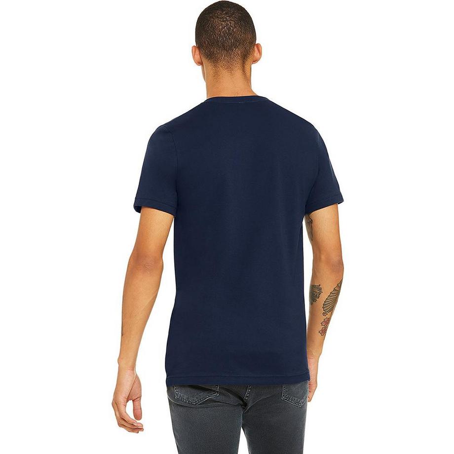 Bella + Canvas Maglietta Jersey Canvas Girocollo Maniche Corte  
