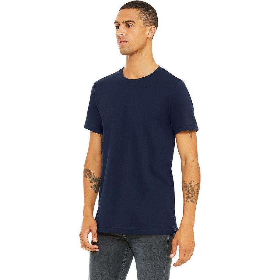Bella + Canvas Maglietta Jersey Canvas Girocollo Maniche Corte  