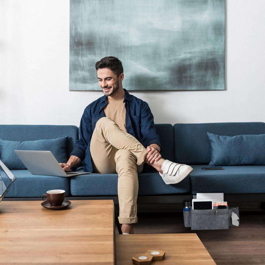 B2X Sacco a pelo per letto a soppalco in feltro  