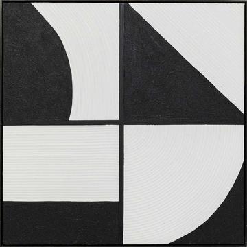 Gerahmtes Bild Modulo 100x100