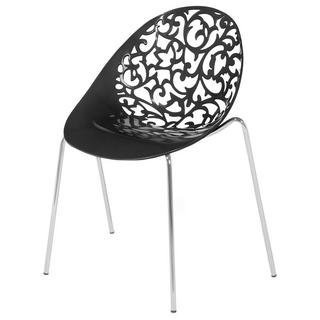 Beliani Chaise de salle à manger en Matière synthétique Moderne MUMFORD  