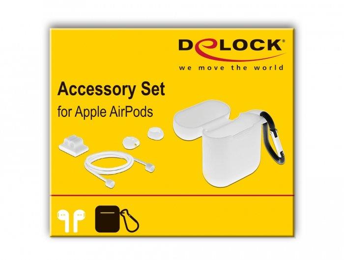 DeLock  Transportcase Zubehörset für Apple AirPods 