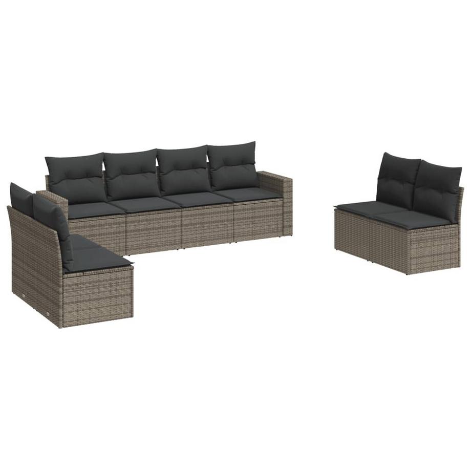 Garten sofagarnitur poly-rattan