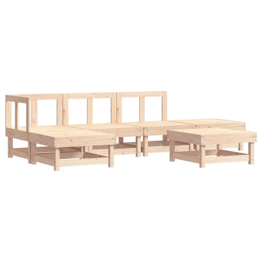 VidaXL Garten lounge set holz  