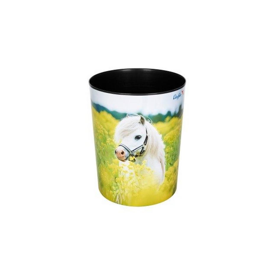 Läufer LÄUFER Papierkorb 26662 Pferd im Rapsfeld 13lt  