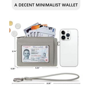 Only-bags.store Kleines PU Leder Kreditkartenetui RFID Schutz  