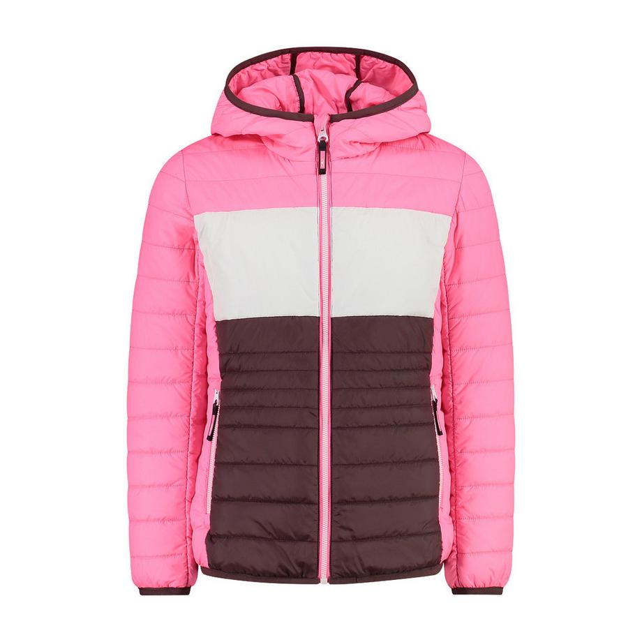 piumino con cappuccio da bambina