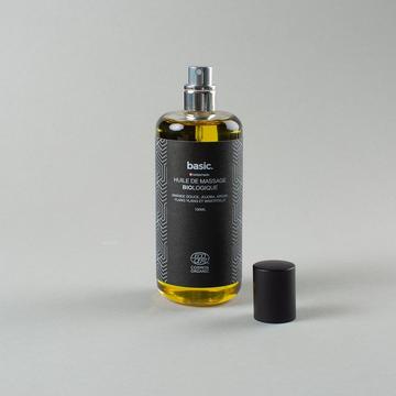 huile de massage relaxante biologique
