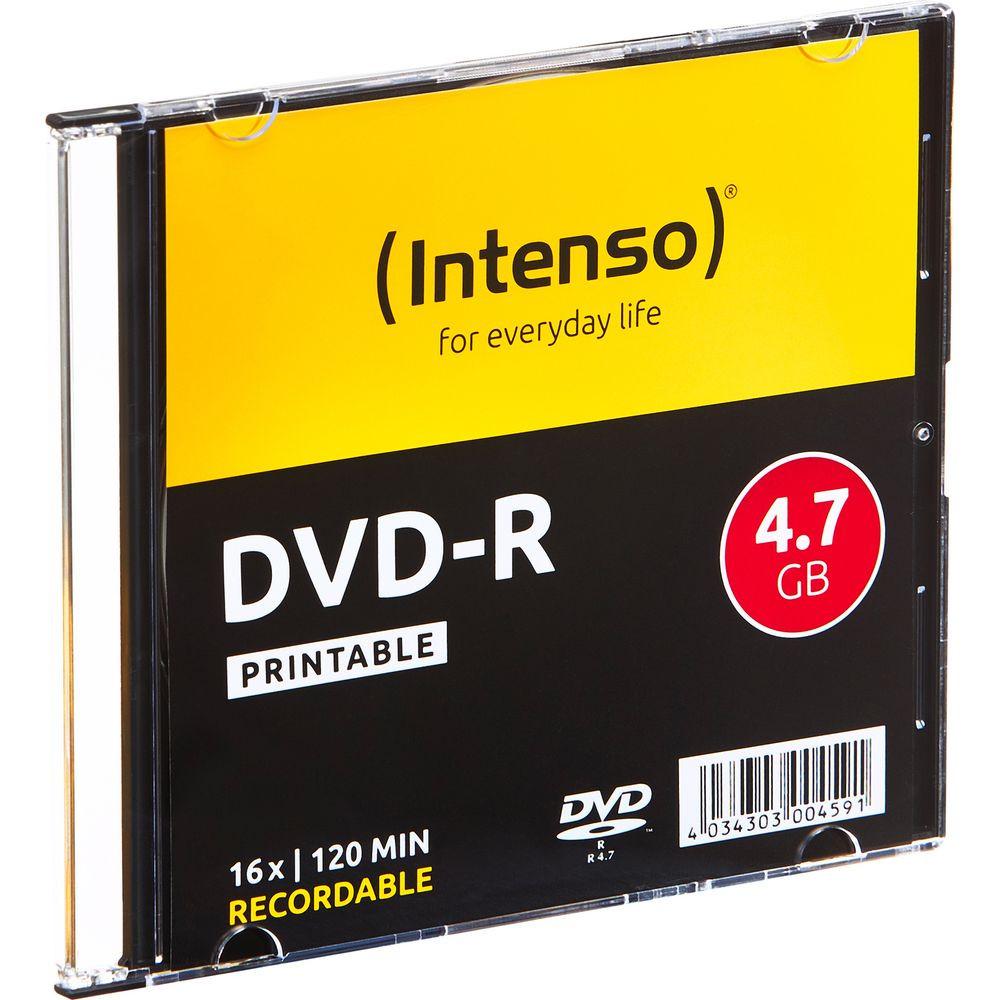 Intenso  DVD-R Slim Printable Pcs 