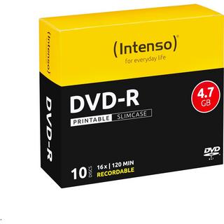 Intenso  DVD-R Slim Printable Pcs 