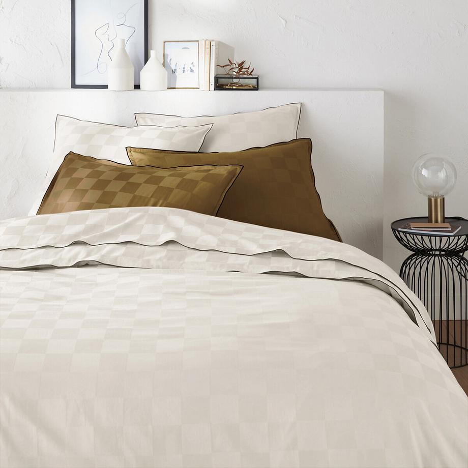 La Redoute Intérieurs Housse de couette Victor à carreaux  