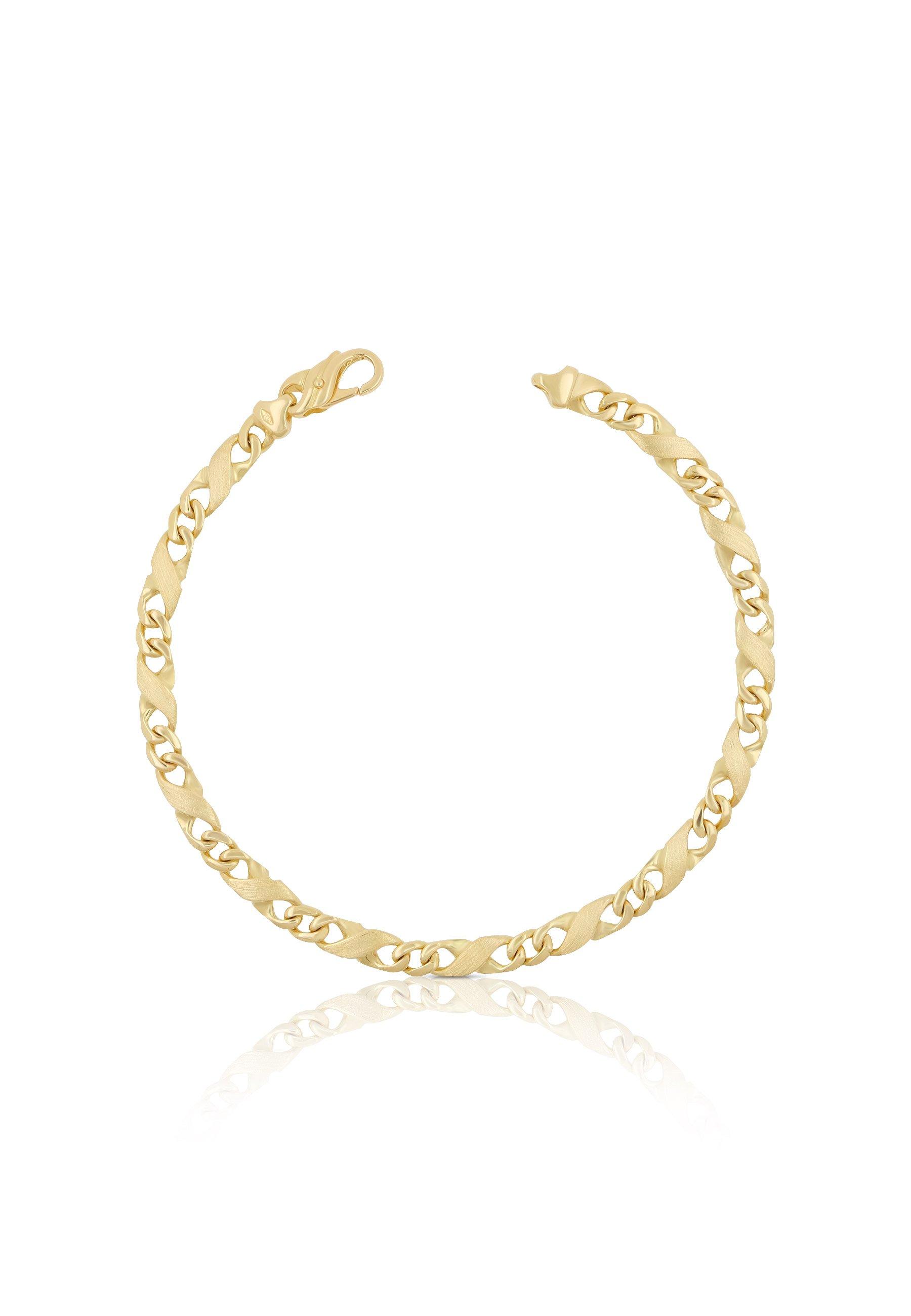 MUAU Schmuck  Bracelet Carrera Gelbgold 750, 22cm, 5mm 