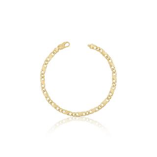 MUAU Schmuck  Bracelet Carrera Gelbgold 750, 22cm, 5mm 