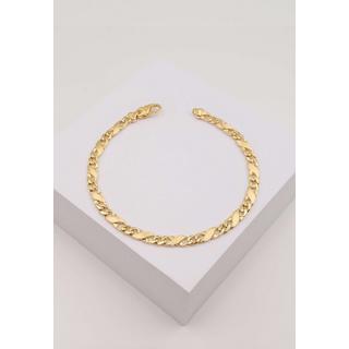 MUAU Schmuck  Bracelet Carrera Gelbgold 750, 22cm, 5mm 