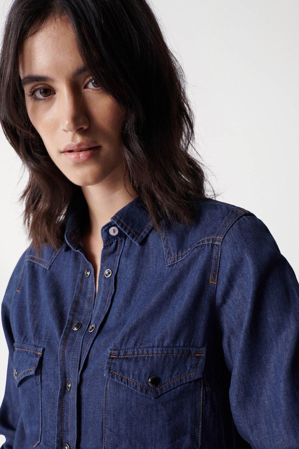 Salsa  Jeanshemden Denim Shirt 