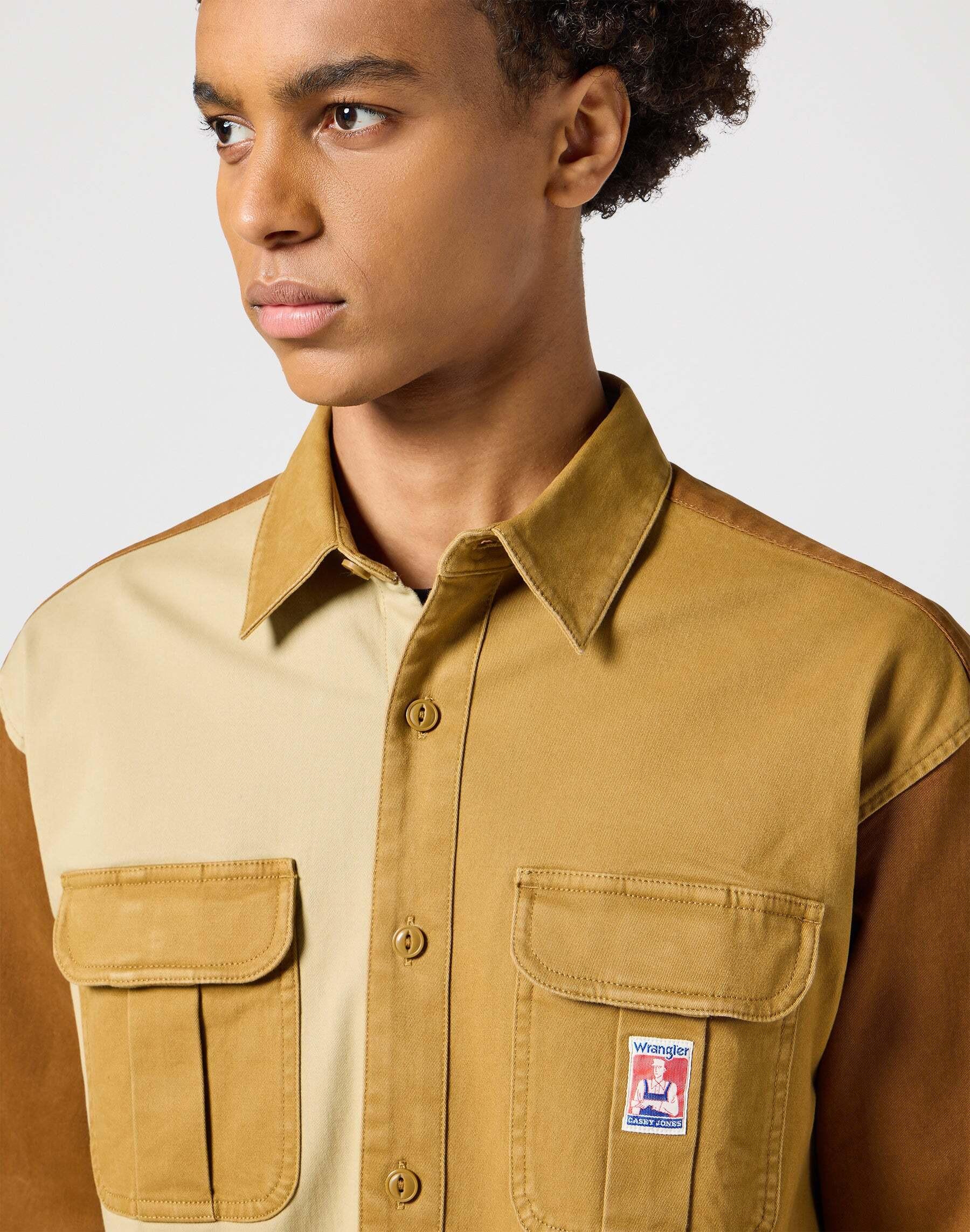 Wrangler  Chemise à manches longues Casey Colorblock Shirt 