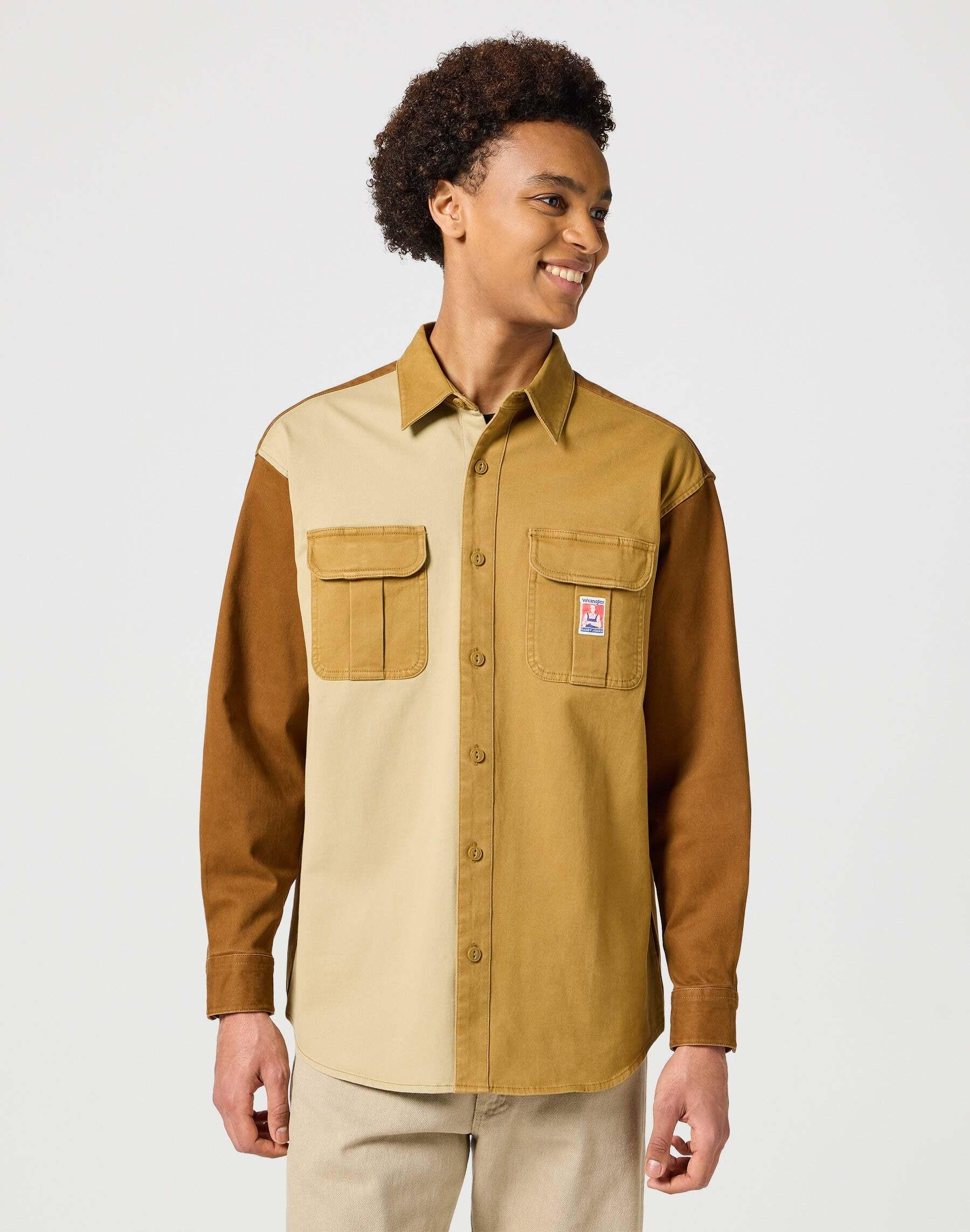 Wrangler  Chemise à manches longues Casey Colorblock Shirt 