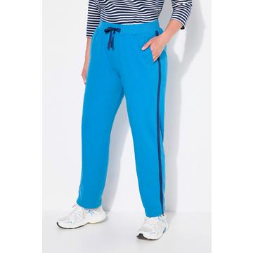 Pantalon de jogging, jambe droite. Bande colorée sur les côtés. Cordon de serrage à la taille.