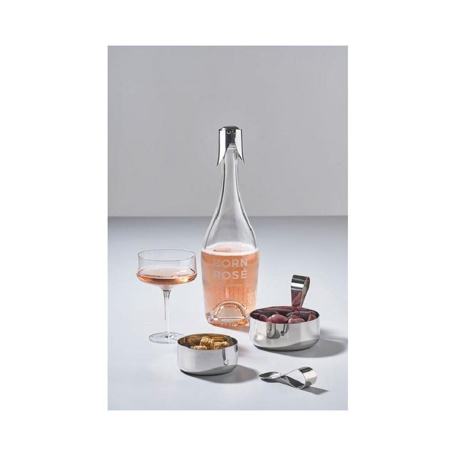 Zone Denmark Sekt- und Champagnerverschluss Rocks Silber  