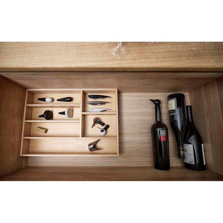 Zone Denmark Sekt- und Champagnerverschluss Rocks Silber  