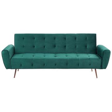 Schlafsofa aus Samtstoff Modern SELNES