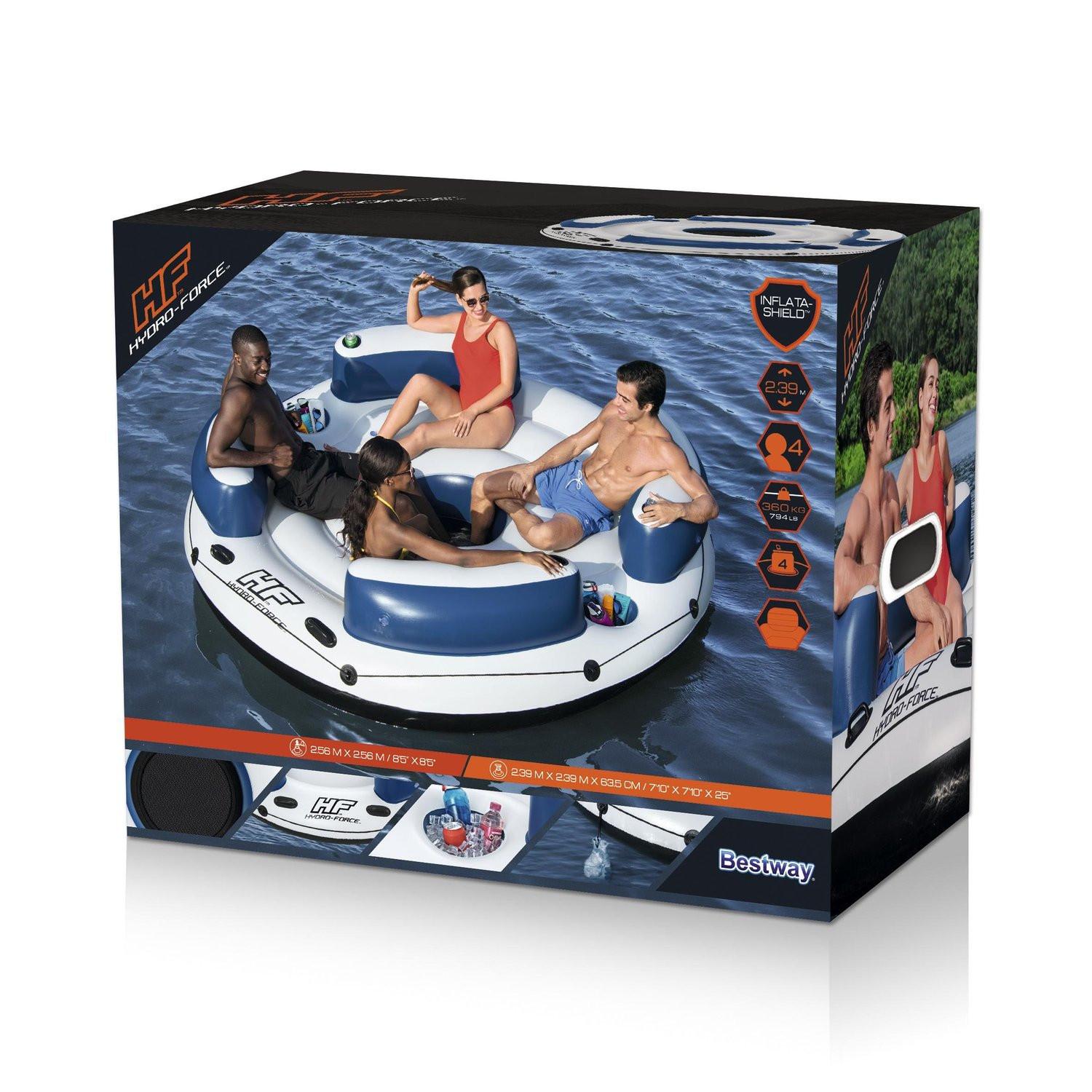 Bestway  Hydro Force Lazy Dayz Island Insellounge (256cm) 