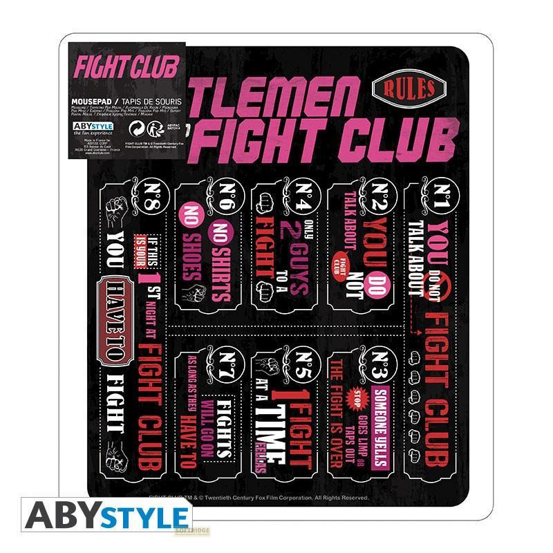 Abystyle  Mauspad - Fight Club - Fight Club's rules 