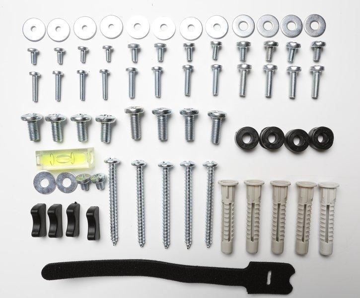 VCM Universal TV Halterung | VESA Wandhalterung | Halter neigbar schwenkbar ausziehbar | Belastbarkeit bis zu 30kg - WS100 Slim  