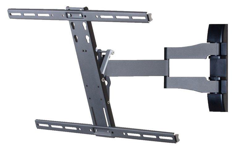 VCM Universal TV Halterung | VESA Wandhalterung | Halter neigbar schwenkbar ausziehbar | Belastbarkeit bis zu 30kg - WS100 Slim  