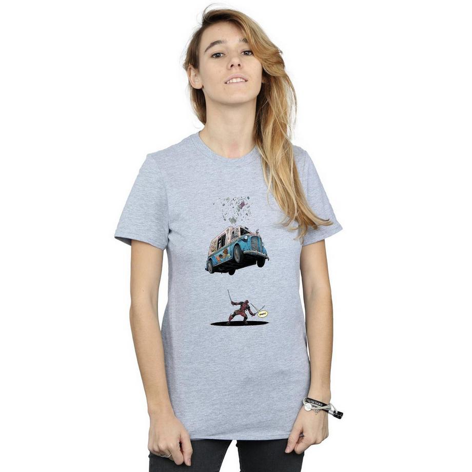 MARVEL Deadpool Ice Cream Truck T-Shirt  