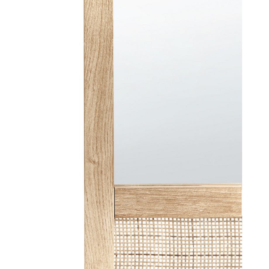 Beliani Specchio en Pannello di fibre (LDF) Rustico ROSELL  