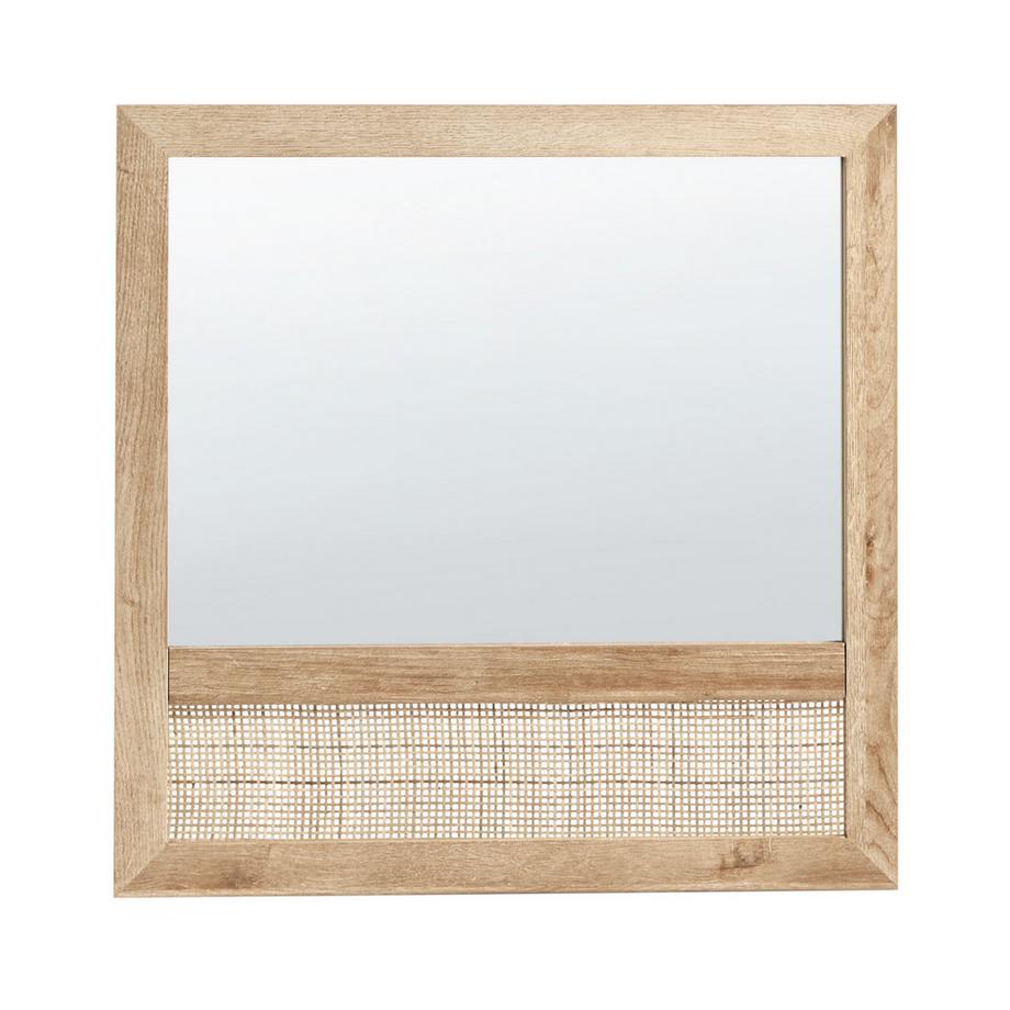 Beliani Specchio en Pannello di fibre (LDF) Rustico ROSELL  