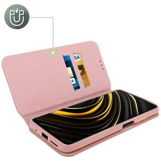 Avizar  Custodia Flip Xiaomi Poco M3 rosa gold 