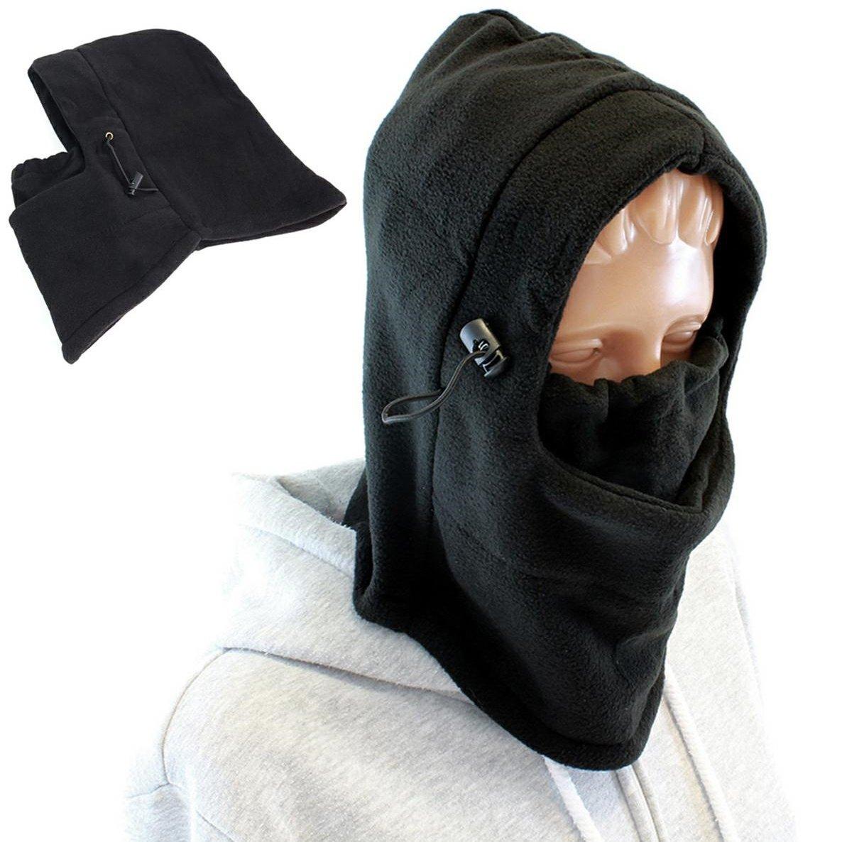 B2X  Protection du visage - polaire - noir - taille unique 