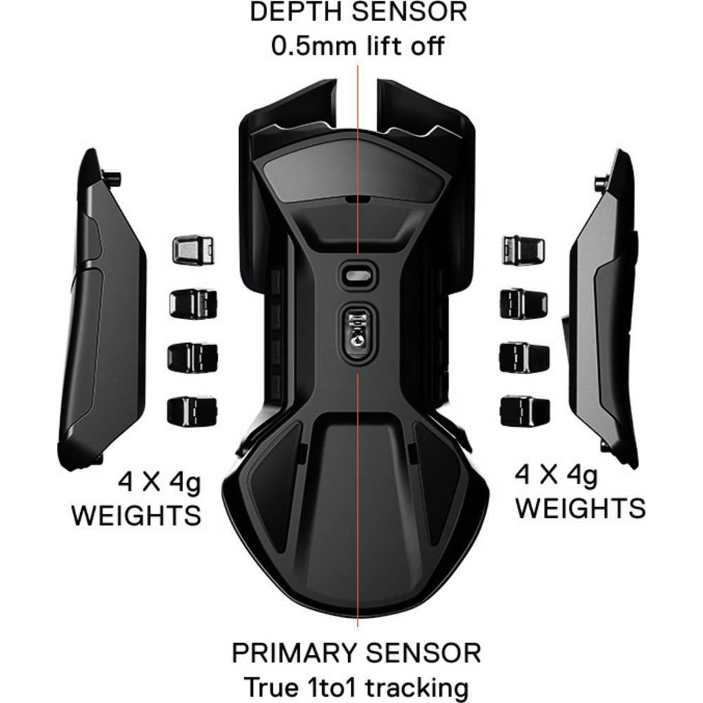 steelseries  Steelseries SteelSeries Rival 600 USB Gaming Maus 