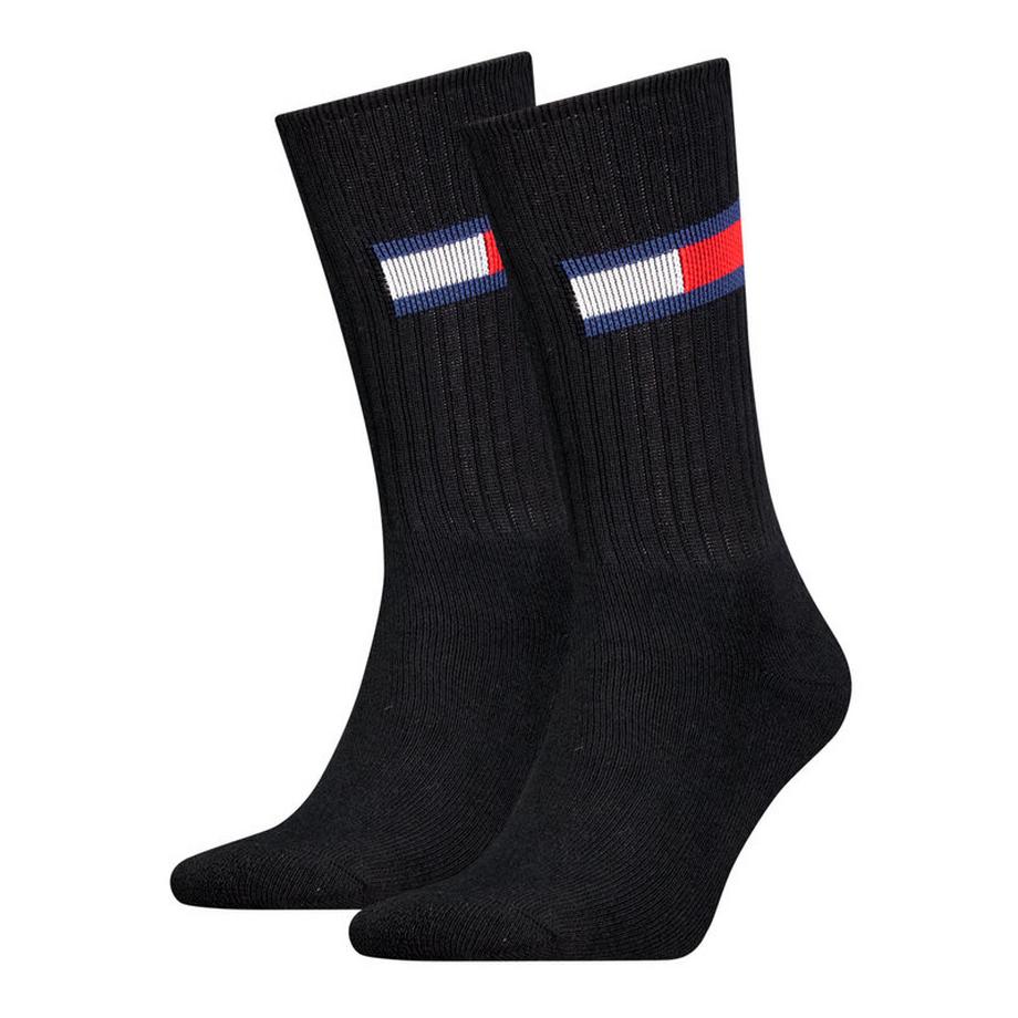 TOMMY HILFIGER Flag Crew Socken 2er-Pack  