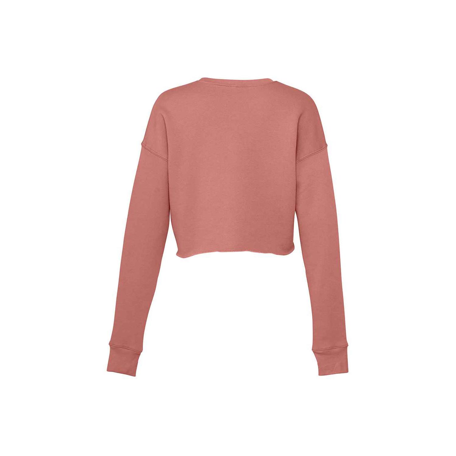 Bella + Canvas  Sweatshirt kurz geschnitten 